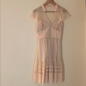 COPY - BCBGMaxazria Blush midi dress